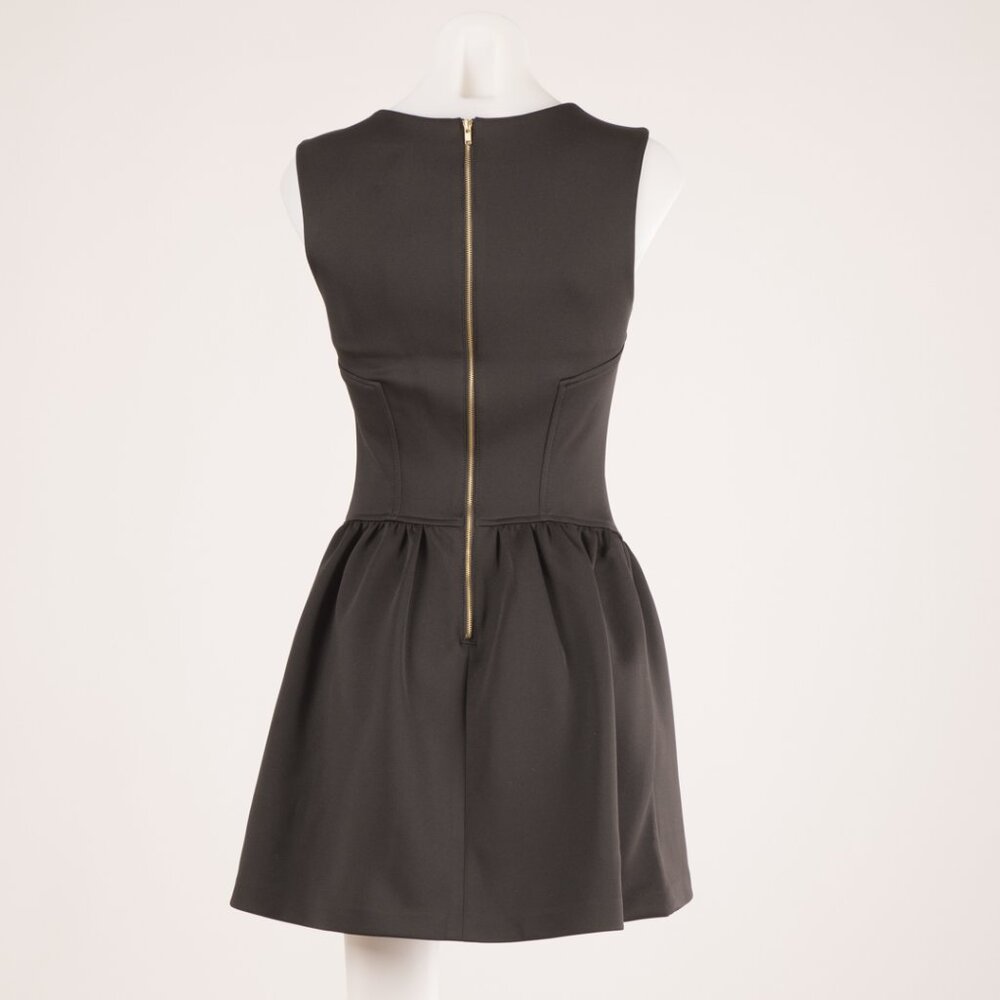 Forever 21 Black Sleeveless Fit and Flare Mini Dress Size S - Picture 3 of 4